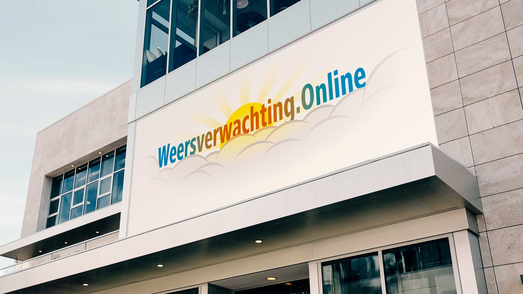 Logo van Weersverwachting Online.