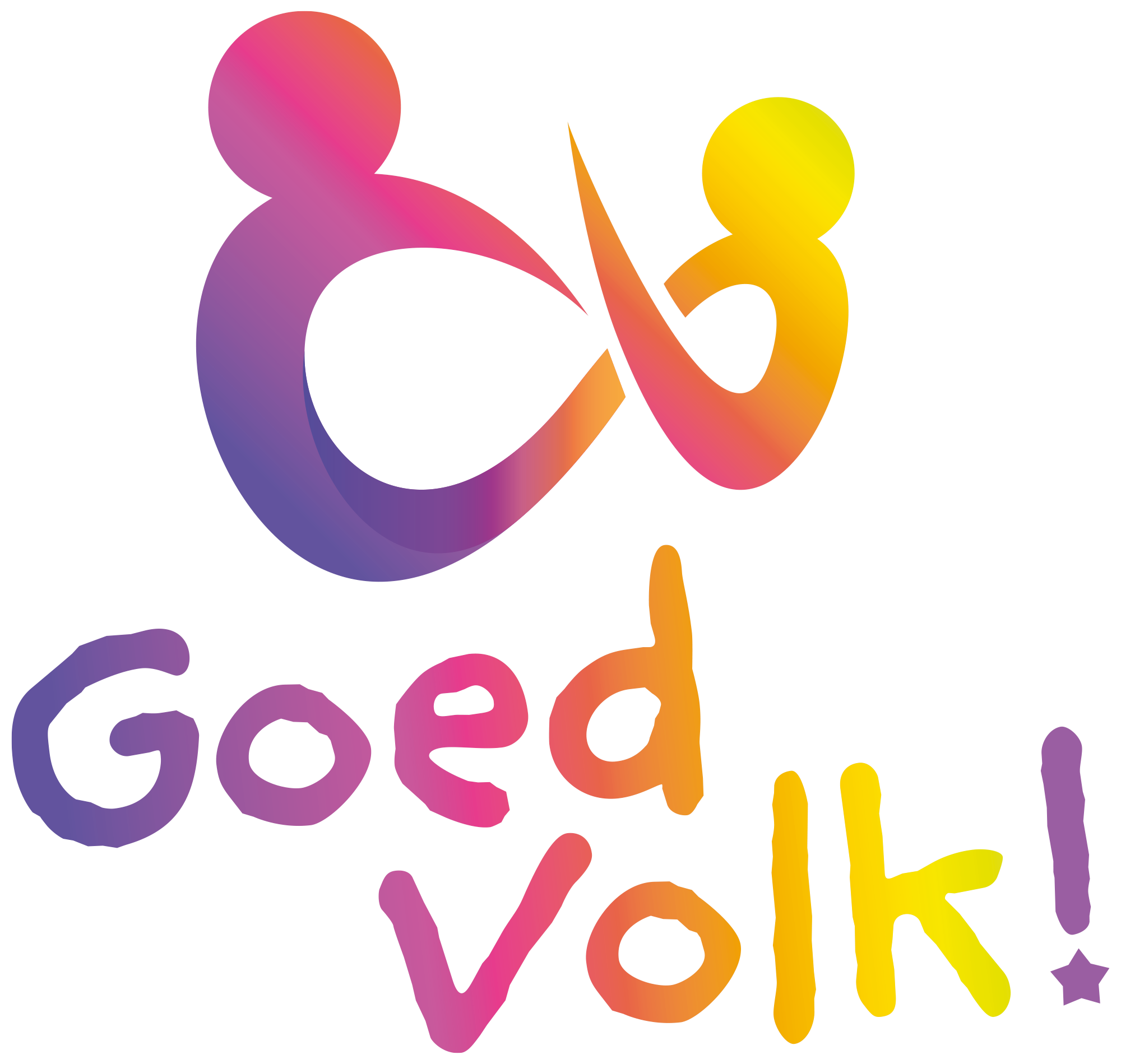 Het logo van Goed Volk!