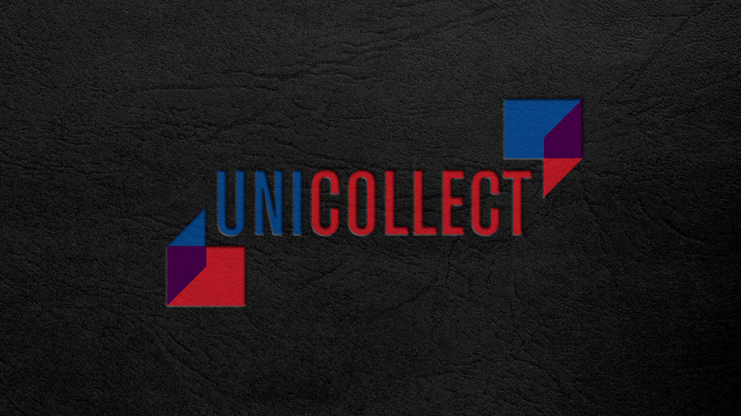 Het logo van UniCollect.